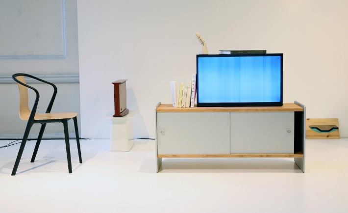 Bouroullec Brothers Designed Samsung Serif TV Launches at London Design Festival