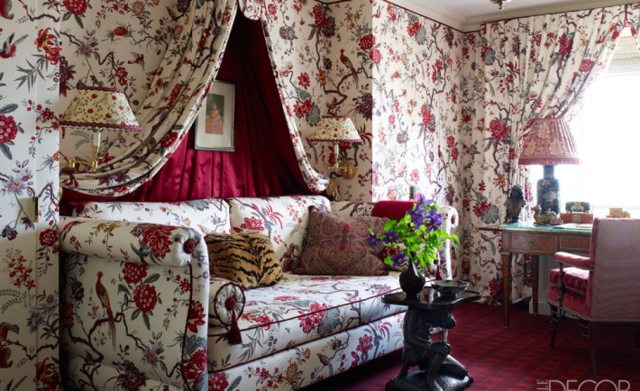 Elle Decor: Chintz Making a Comeback