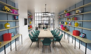 London Interior Office Visualisations – Alberto Battaglia