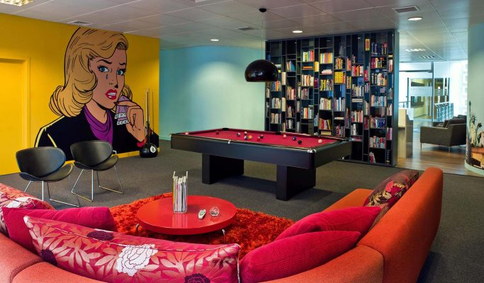 Funky Meets Functional in Callender Howorth’s redesign of Flamingo’s London office space