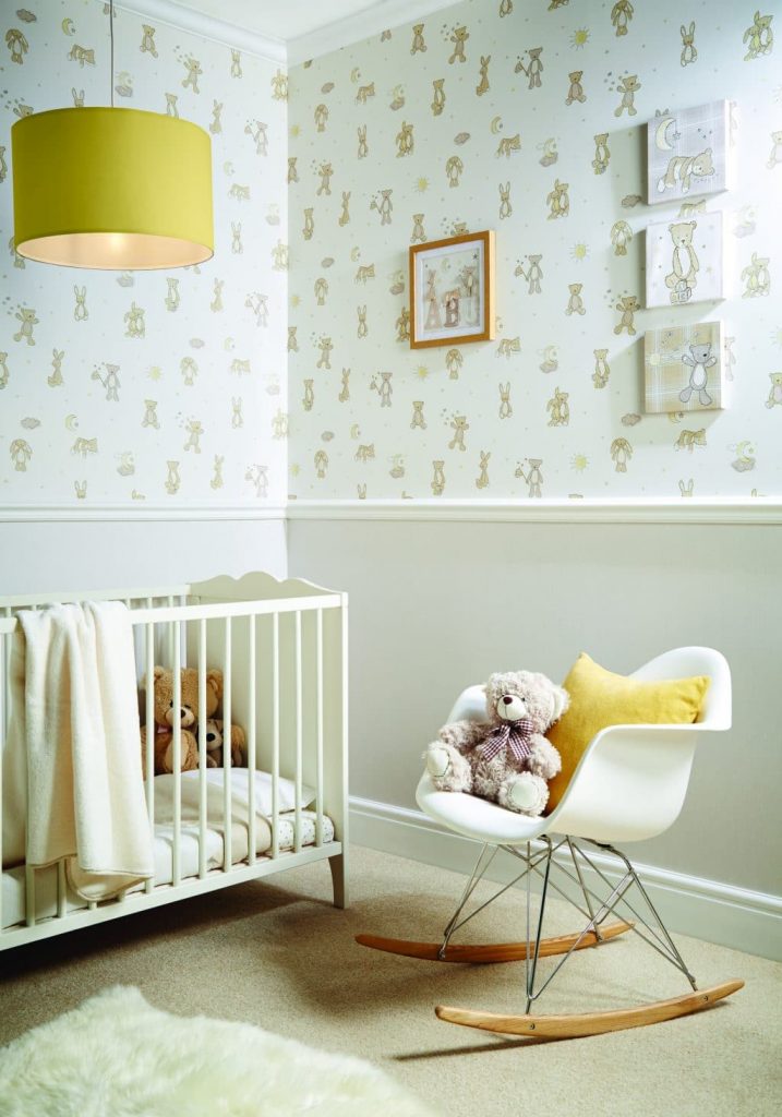 Traditional nursery with a modern twist