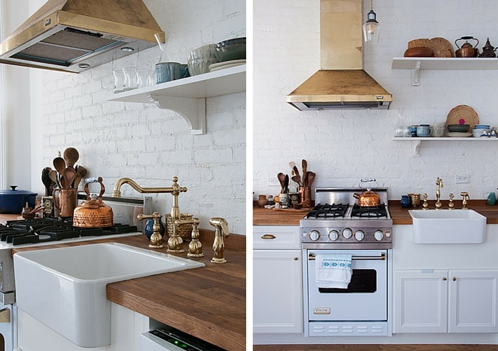 Kitchen Trends for 2016 - Brass Oven Hood. Images by by Maxwell Tielman For Design Sponge.