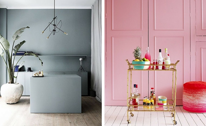 2016 Interior Trends To Be Aware Of - Pantone Rose Quartz, Grey & Tropical