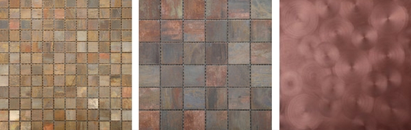 3 Mesmerising Metallics For Your Home - Copper Tiles