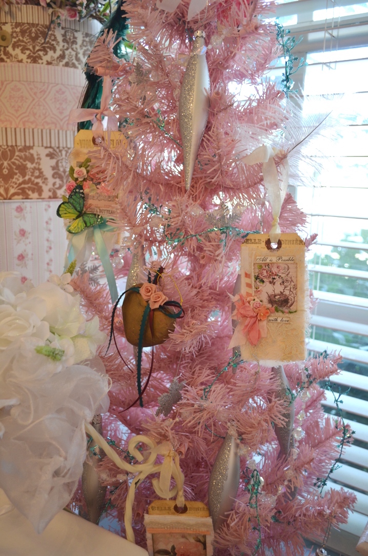 Pink Shabby Chic Christmas Tree