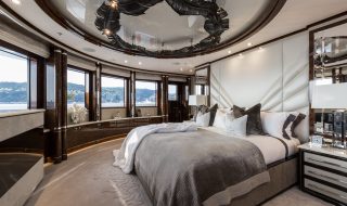4 Modern Interior Designs On Superyachts Available For Charter - Master Suite By Jeff Brown - Superyacht .11.11.
