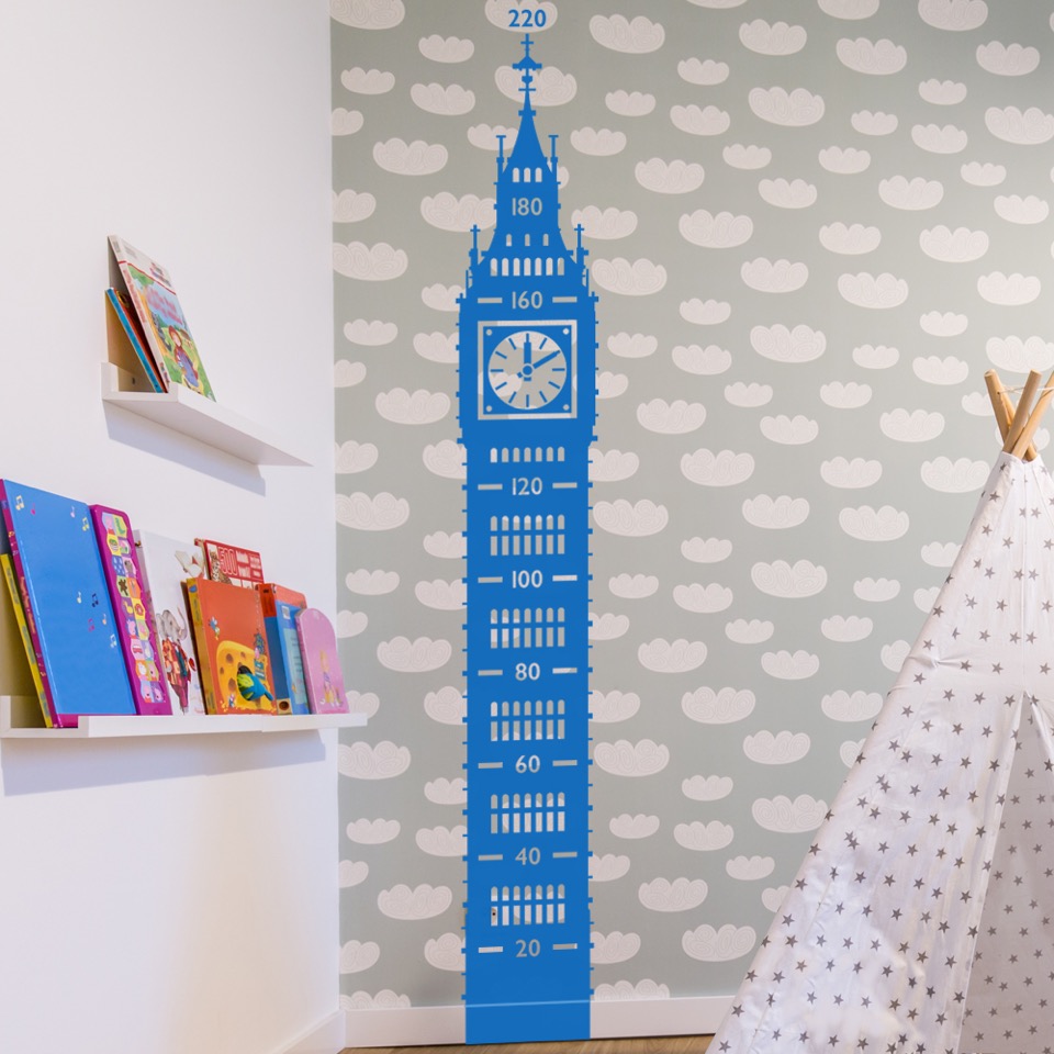 5 Quick Ways To Update Children’s Rooms This Weekend - Height Wall Chart From http://inkmillvinyl.co.uk/