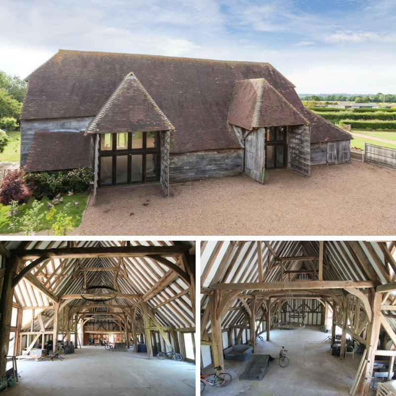 10 Beautiful British Barn Conversions - Image From harpersandhurlingham.com 