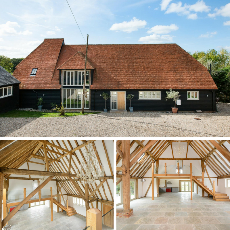 10 Beautiful British Barn Conversions - Image From propertypigeon.co.uk - Honey Hill Blean Canterbury