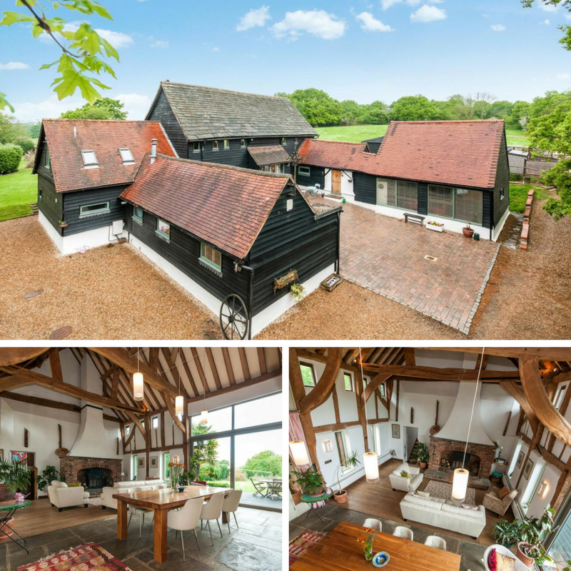 10 Beautiful British Barn Conversions -Image From -whiteandsons.co.uk - Horsham Road, Capel, Dorking