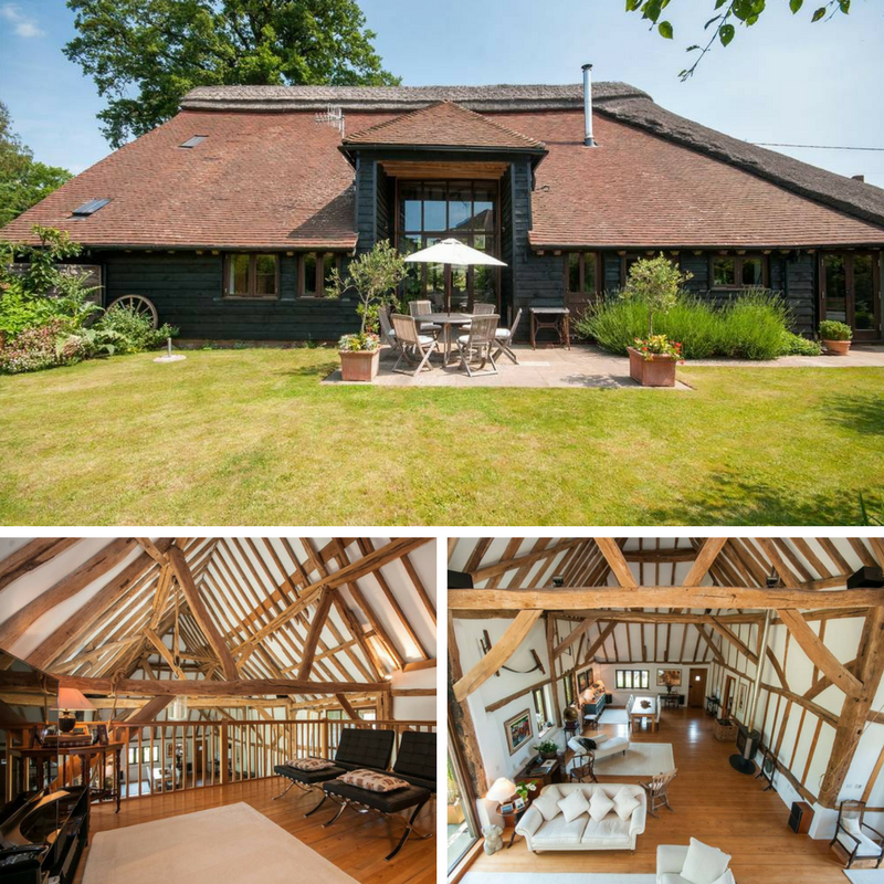 10 Beautiful British Barn Conversions - Image From - jackson-stops.co.uk -