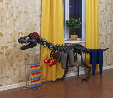 Radiators reimagined! 10 beautiful radiators that'll make you say WOW - Thermosaurus Dinosaur Radiator