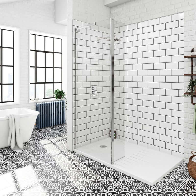 Walk in shower