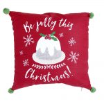Wilko Christmas Pudding Cushion