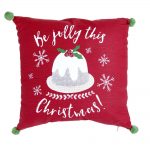 Wilko Christmas Pudding Cushion