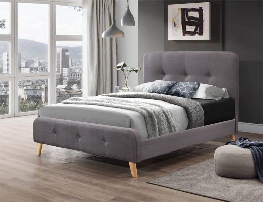 Fab Black Friday Fabric Beds - Flair Furnishings Nordic Fabric Bed Frame - Image From BedKingdom.co.uk