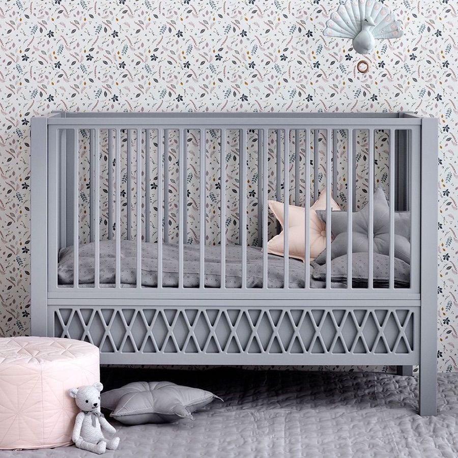 Using Grey In Your Home - Grey Cot - Image Via Bonordic.co.uk