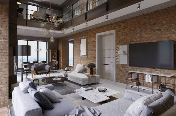 8 Impractical Design Trends that Are Gorgeous but Have to Go - Vaulted Ceilings In Loft Apartment