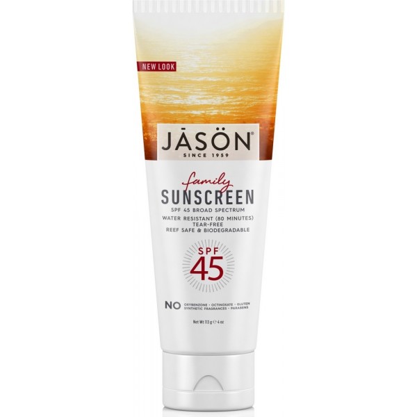 Jason Family Sunscreen SPF 45 - Reef Safe