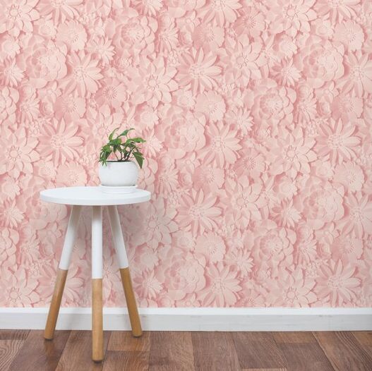 Dimensions Floral Wallpaper By East Urban Home