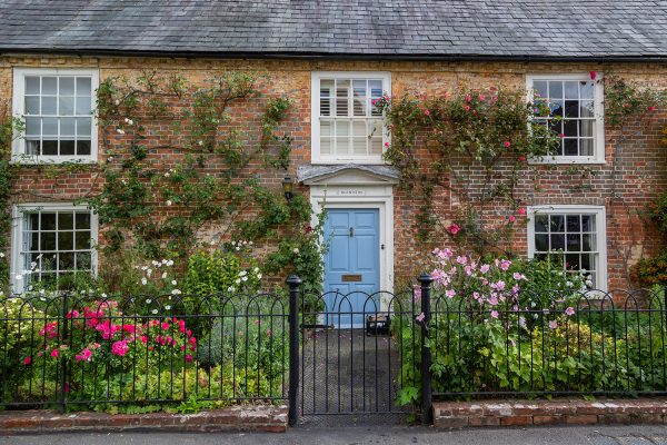 Old Cottage With Sash Windows