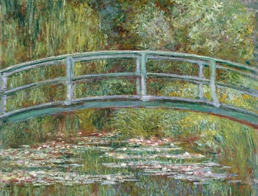 Claude Oscar Monet's The Water Lily Pond.