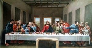 The last supper. 