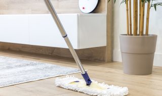 Cleaning floor
