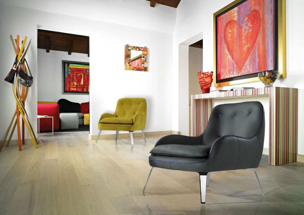 Bontempi Kristal Armchair - eco leather